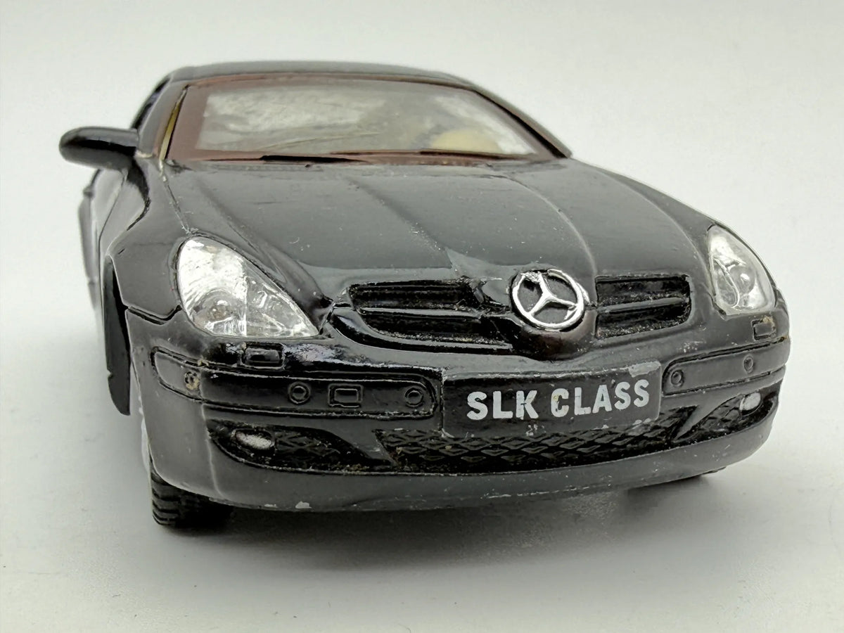 MERCEDES-BENZ SLK-CLASS, Kinsmart, Die cast KT5095, Czarny, 1:32, Resoraki – zdjęcie 5