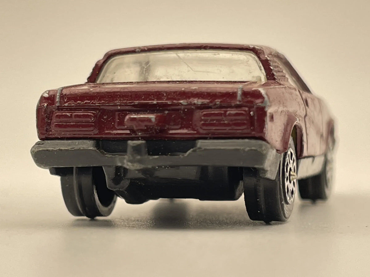 TRIUMPH TR7, Corgi, Made in Great Britain, Die cast, Bordowy, 1:64 – zdjęcie 5