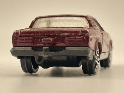 TRIUMPH TR7, Corgi, Made in Great Britain, Die cast, Bordowy, 1:64 – zdjęcie 5