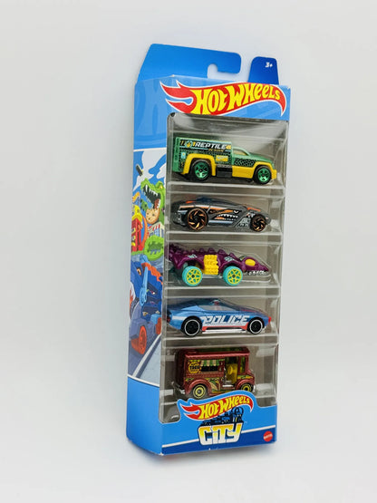 5 Pack HW CITY Hot Wheels 2023 HW CITY 1:64 POLICE Blister – zdjęcie 5