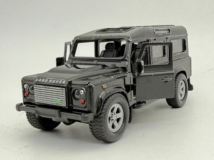 LAND ROVER DEFENDER, Unbranded Die cast, Czarny, 1:31, Resoraki – zdjęcie 5