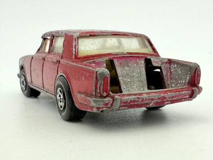 Rolls Royce Silver Shadow Matchbox Czerwony 1:64 Made in Anglia – zdjęcie 5