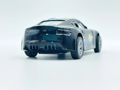 Jak Aston Martin, Black Auto, Die cast, Resoraki, Czarny, 1:55 – zdjęcie 5