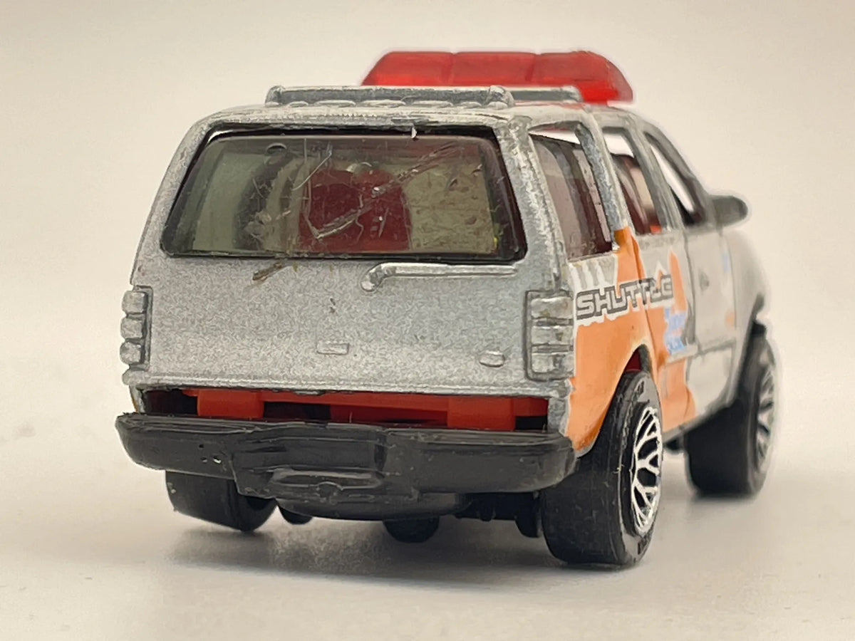 FORD EXPEDITION, Matchbox 1998, Resoraki, Die cast, Srebrny 1:68 – zdjęcie 5