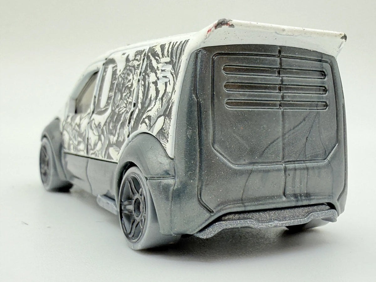 FORD TRANSIT CONNECT, HW Art Cars, Hot Wheels 2019, Die cast GHC85, 1:64 – zdjęcie 5