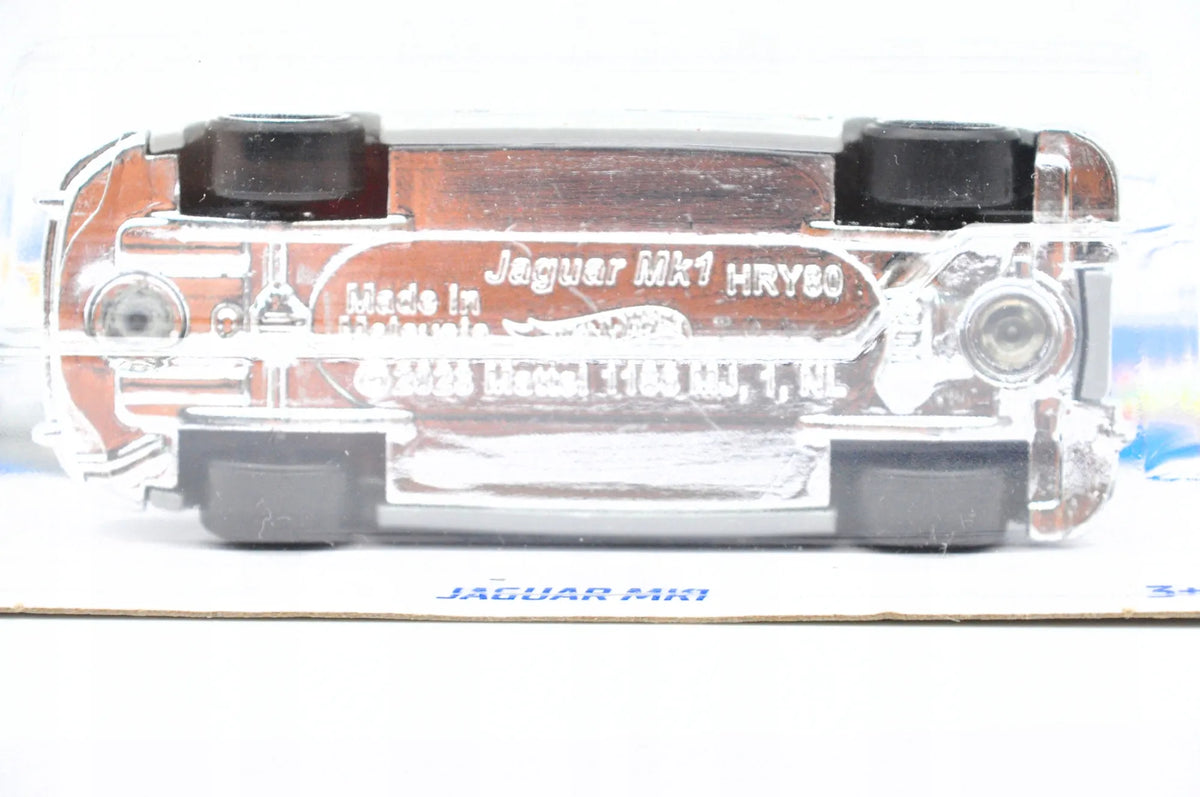 JAGUAR MK1 Hot Wheels 2024 Szary 1:64 – zdjęcie 5