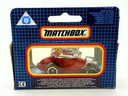 SPRINT RACER, Matchbox, Resoraki, Die cast Mb-72, Czerwony, 1:64 – zdjęcie 5