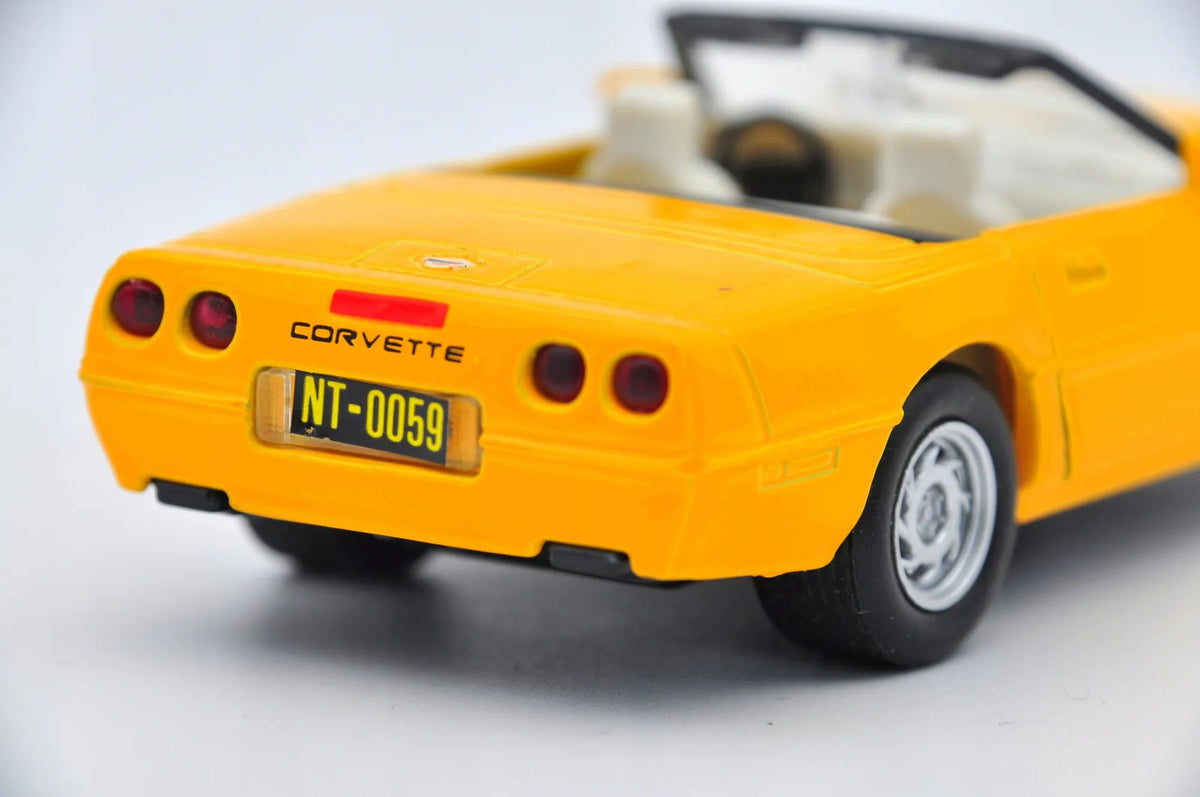 CORVETTE, Welly, Resoraki, Die cast 49733, Żółty, 1:36 – zdjęcie 5