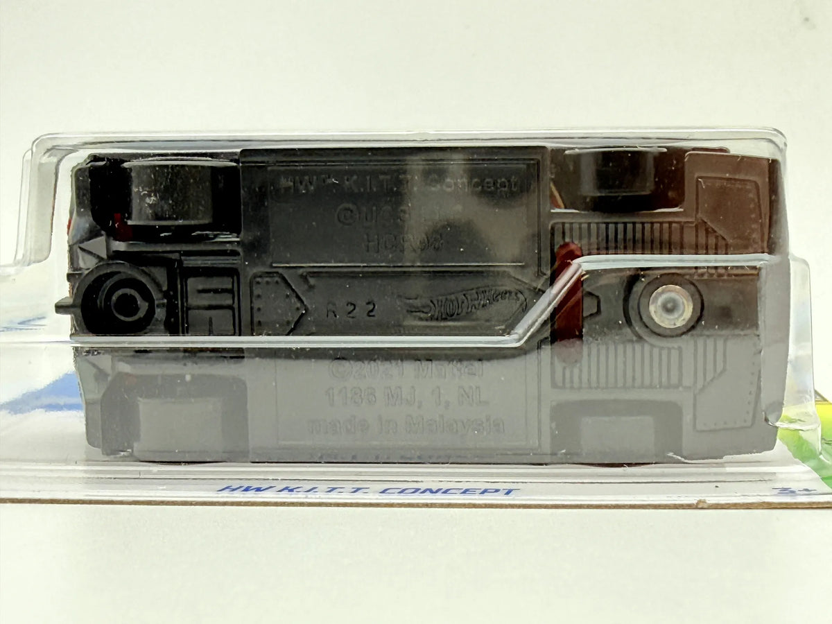 K.I.T.T. CONCEPT, Hot Wheels 2021, Die cast HHF44, Czarny, 1:64, Resoraki – zdjęcie 5