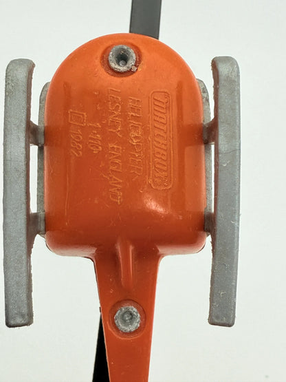 Helicopter Fire Department 1982, Matchbox, made in England, die cast, 1:110 – zdjęcie 5