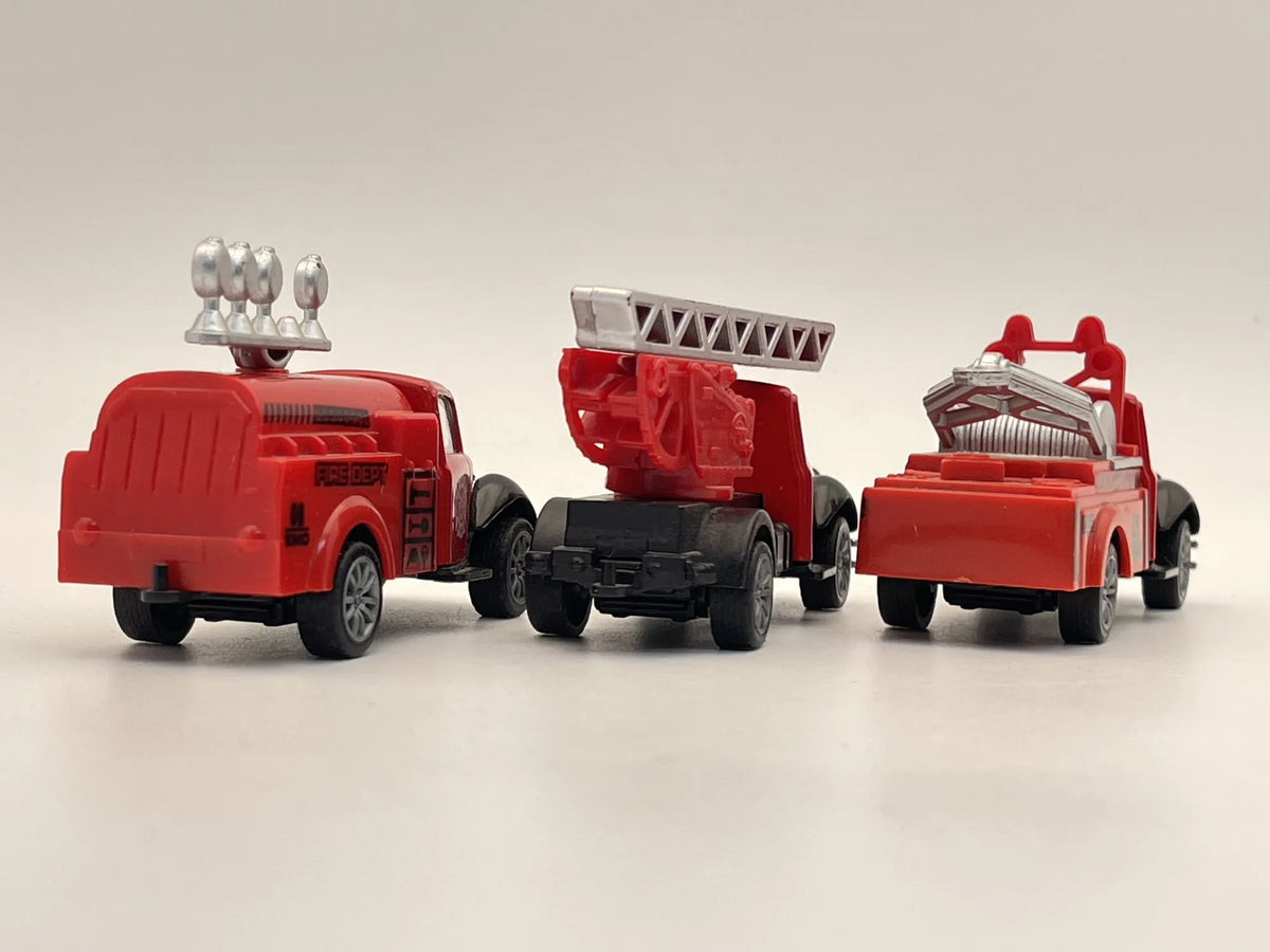 Wóz Strażacki 3szt Drabina , Resoraki, Die cast 1:64 – zdjęcie 5