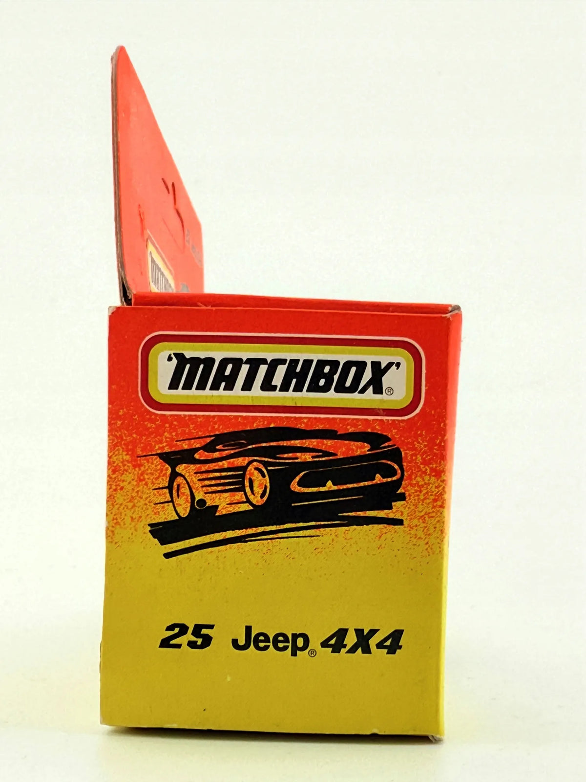 JEEP 4X4, Matchbox, Resoraki, Die cast 11125, Czerwony, 1:64 – zdjęcie 5