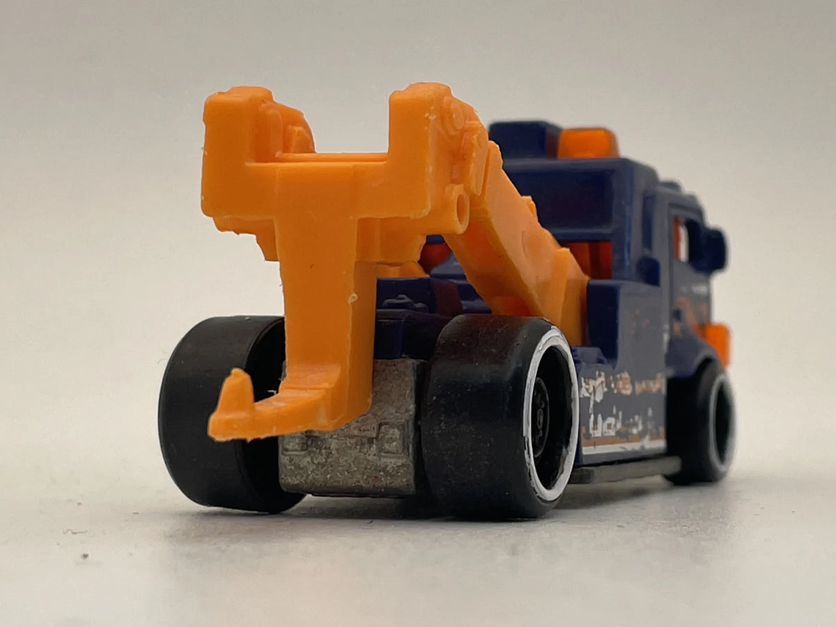 HEAVY HITCHER, Hot Wheels 2018, Die cas, Granatowy, 1:64, Resoraki – zdjęcie 5
