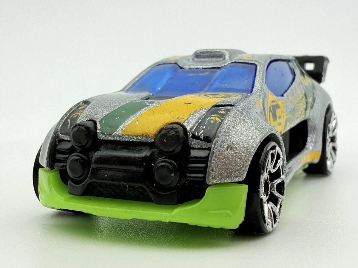 Samochód Wyścigowy Hot Wheels Srebrny 1:64 – zdjęcie 5