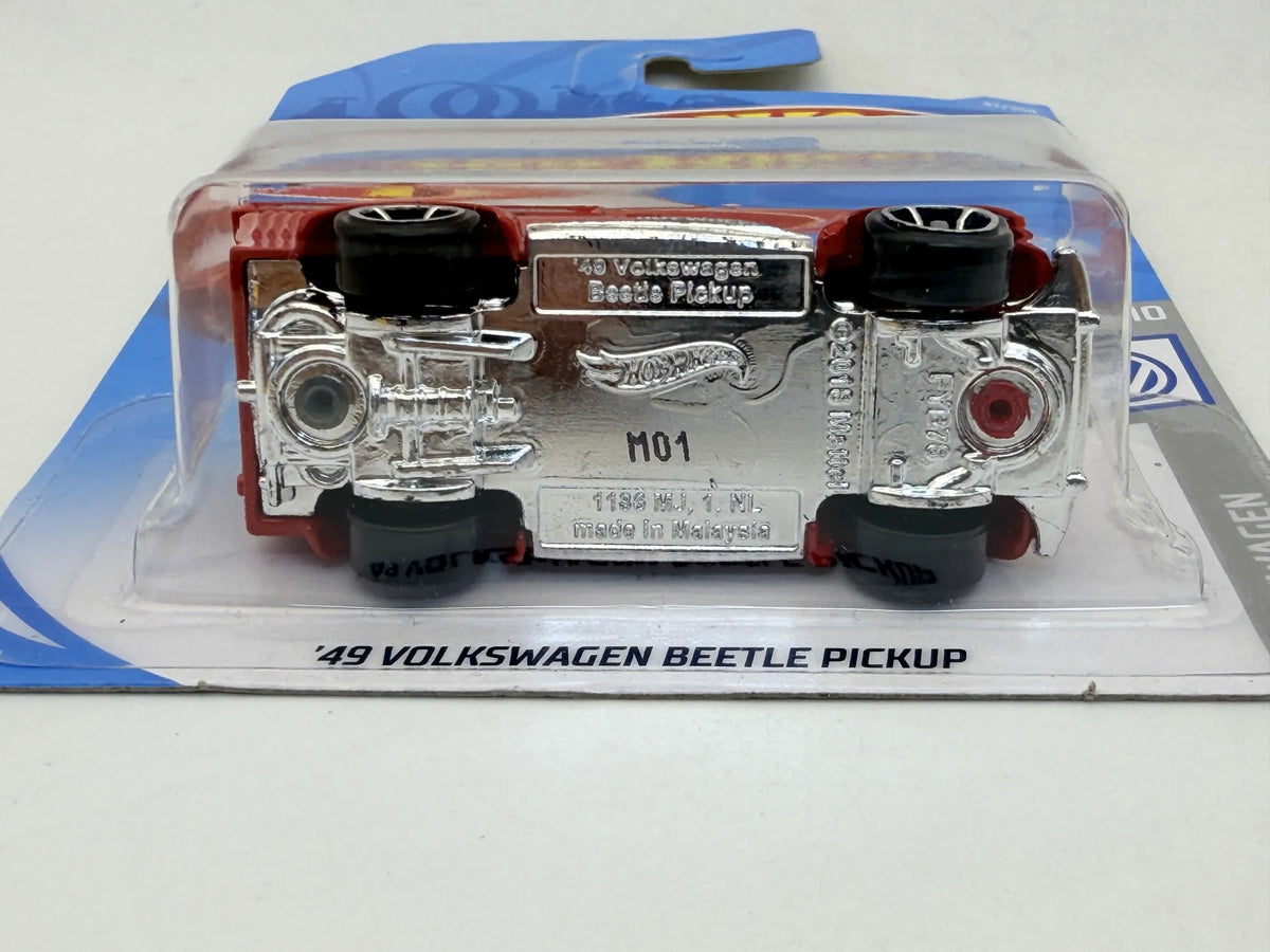 '49 VOLKSWAGEN BEETLE PICKUP Volkswagen Series Hot Wheels 2017 Czerwon 1:64 – zdjęcie 5