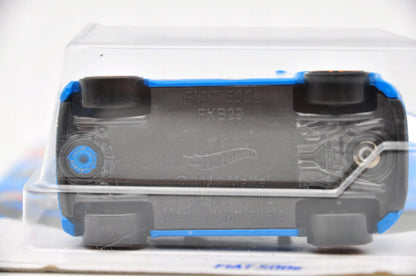 FIAT 500e, Hot Wheels 2024, Die cast HTD03, Niebieski, 1:64, Resoraki – zdjęcie 5