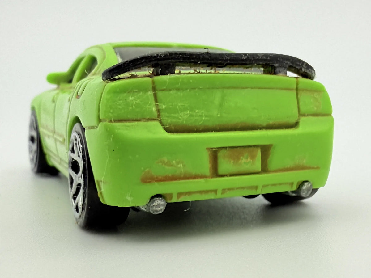 Dodge Charger DRIFT, Hot Wheels 2006, Resoraki, Die cast 1:64, zielony – zdjęcie 5