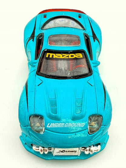 Mazda Rx-7 Kentoys 2001 Turkusowy 1:64 – zdjęcie 5