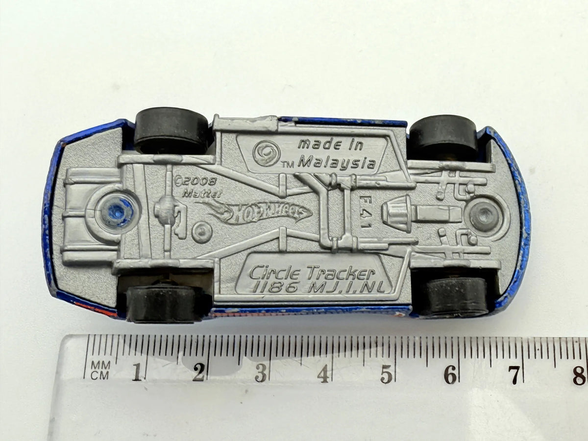 Circle Tracker Hot Wheels Niebieska 1:64 – zdjęcie 5