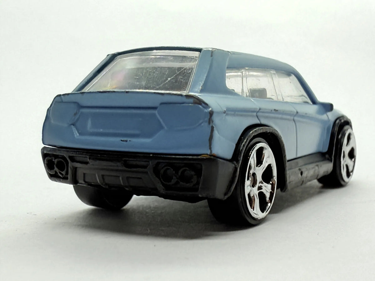 Range Rover Evoque Coupe Fresh Metal Maisto Niebieski 1:62 – zdjęcie 5
