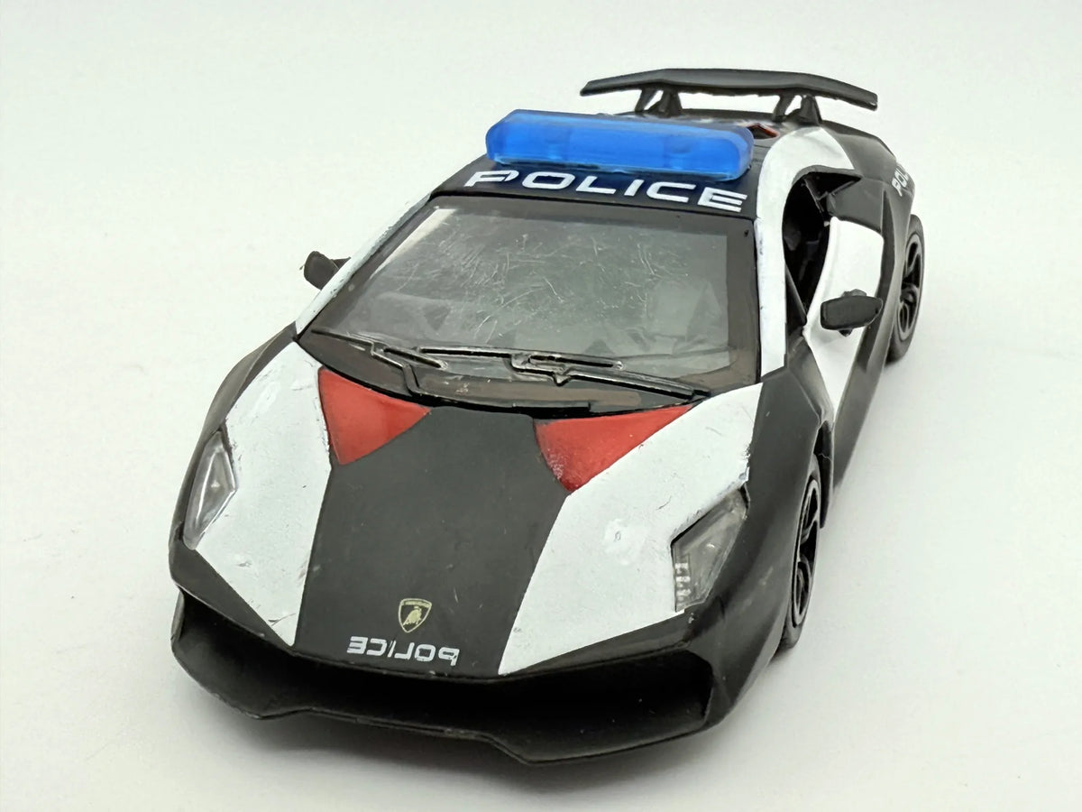 Lamborghini Sesto Elemento Kinsmart Czarny 1:38 – zdjęcie 5