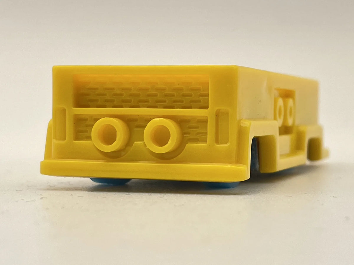 Brick Blaster, Hot Wheels 2022, Die cast HKG31, Resoraki Klocki, Żółty 1:64 – zdjęcie 5