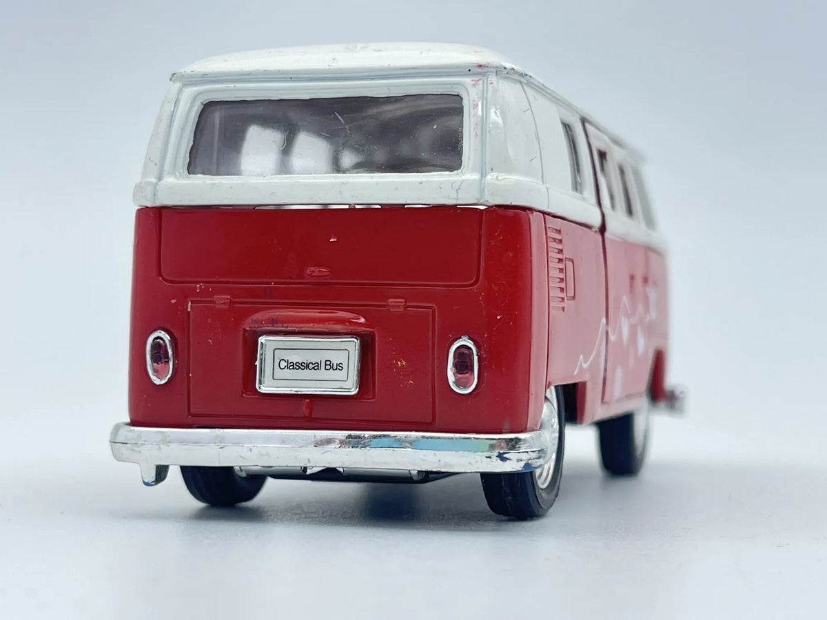Volkswagen Microbus (1962), VW Greetings from Austria, Welly, Die cast 1:32 – zdjęcie 5
