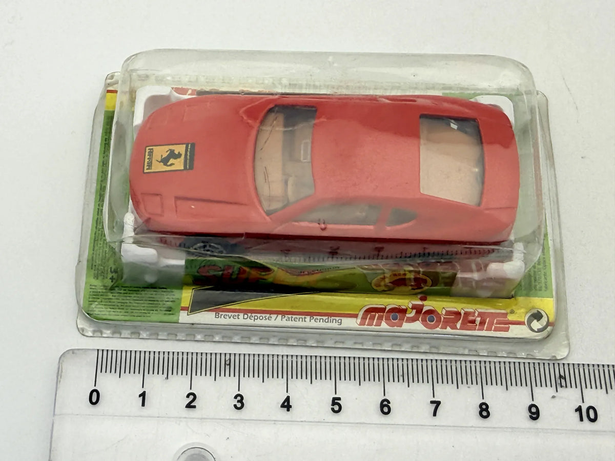 FERRARI 456 GT SuperS Majorette '90 Czerwony 1:64 2xMetal – zdjęcie 5