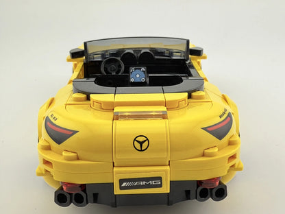 MERCEDES-AMG SL 63 CABRIO, Lego Speed Champions 76924, Resoraki, Żółty 1:24 – zdjęcie 5