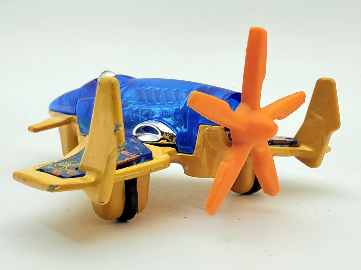 POISON ARROW, Hot Wheels, Die cast 3786 MJ1NI, Niebiesko-Żółty, 1:64, – zdjęcie 5