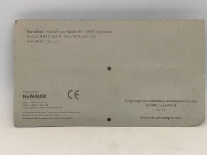 MAN TRUCK Hümmer 1:87 Niebieski Blister Reklama Butelka Piwa Herrnbrau – zdjęcie 5