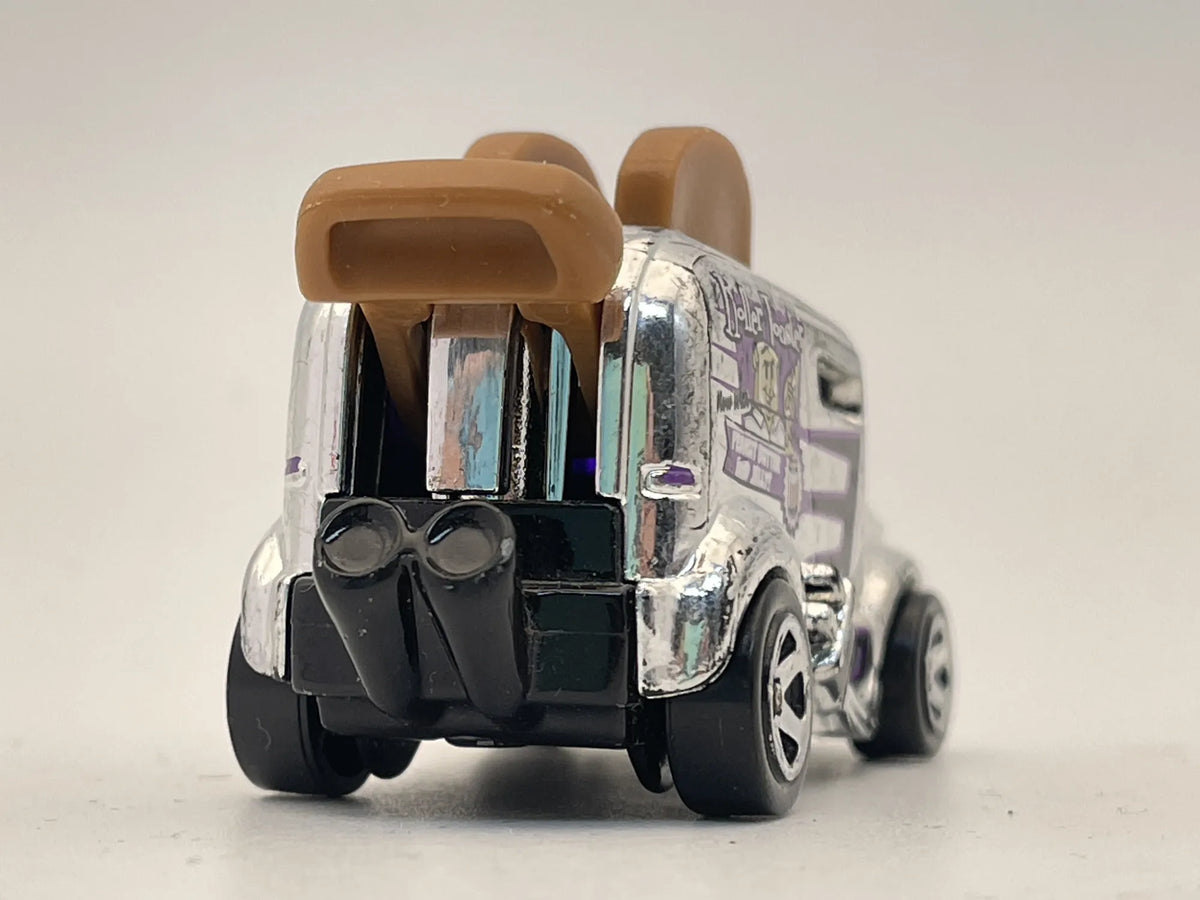 Roller Toaster, Hot Wheels 2016, Resoraki, Die cast, Srebrny chrom, 1:64 – zdjęcie 5