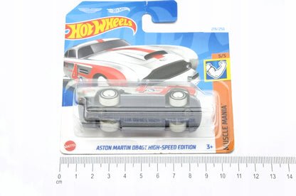 ASTON MARTIN DB4 GT Muscle Mania Hot Wheels 2024 Srebrny 1:64 ZAMAC – zdjęcie 5