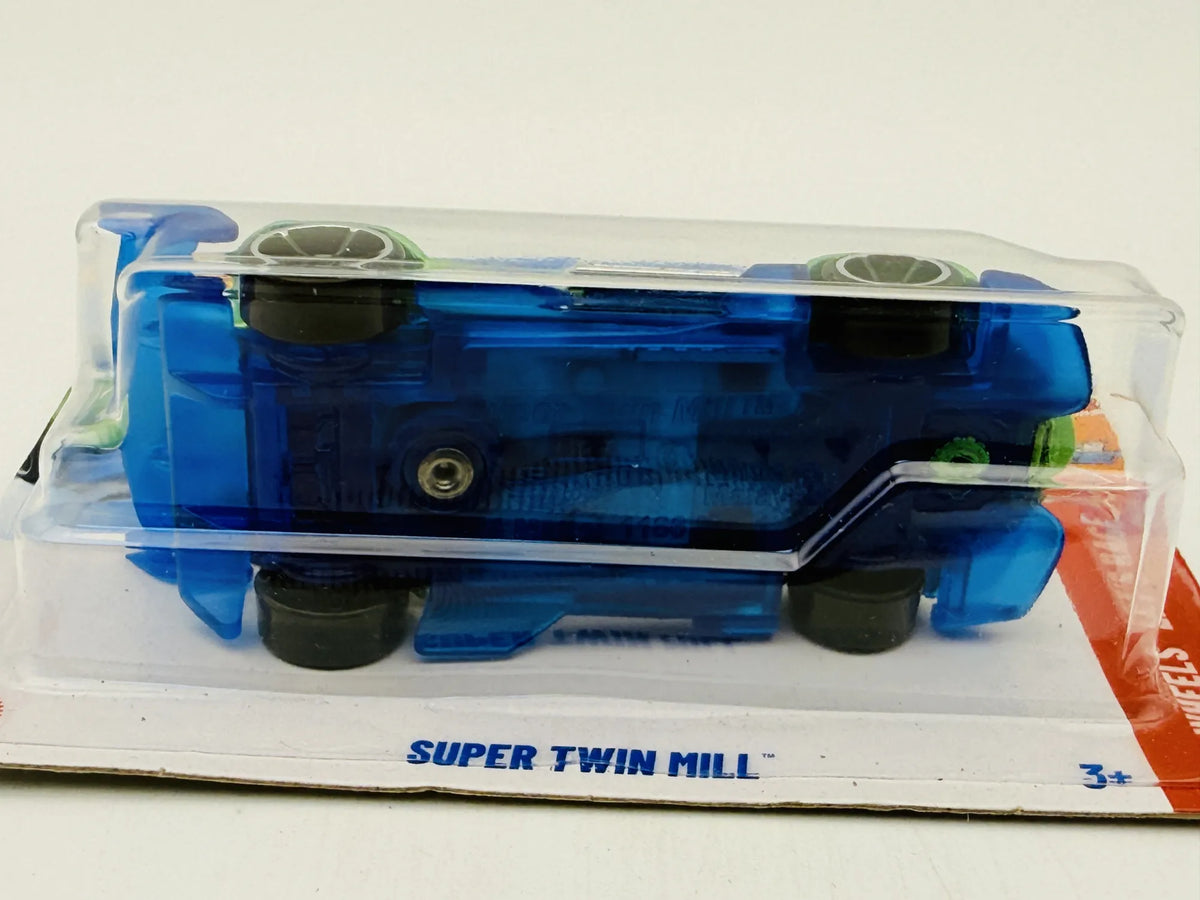 Super Twin Mill Hot Wheels 2025 Let's Race 1:64 Blister Zielony – zdjęcie 5