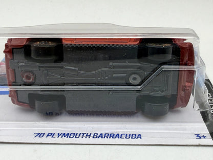 '70 Plymouth Barracuda HW Roadsters Hot Wheels 2024 Pomarańczowy 1:64 – zdjęcie 5
