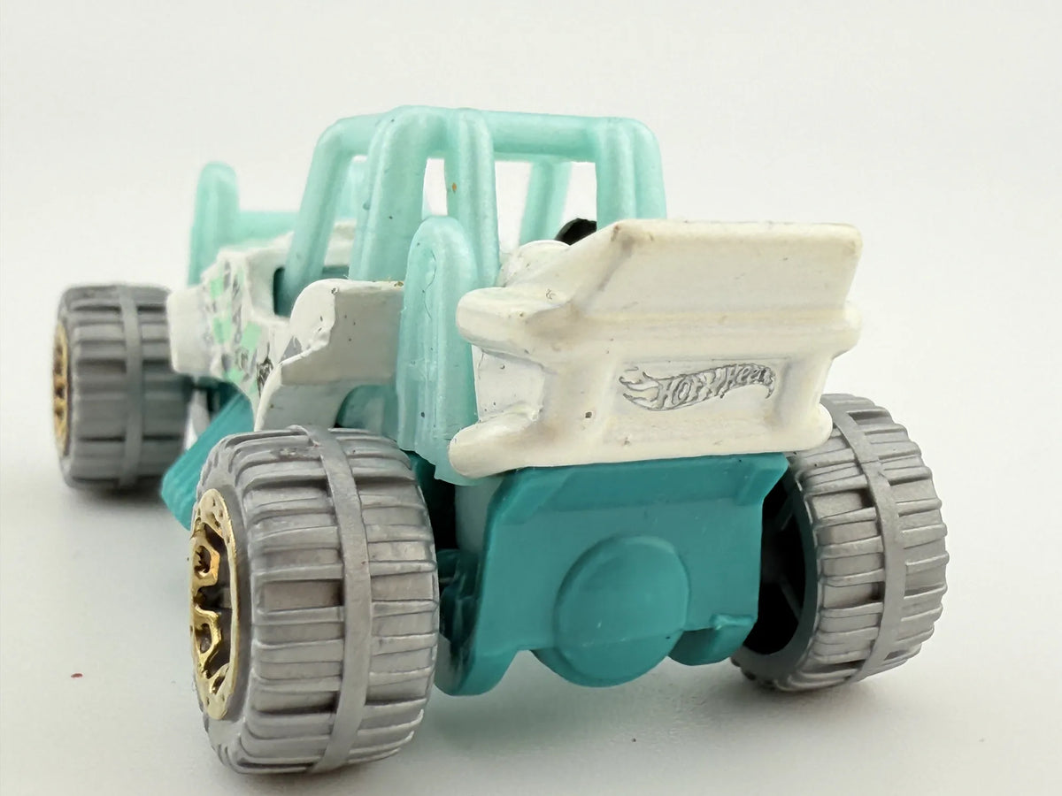 FUTURYSTYCZNY BUGGY, Hot Wheels 2013, Die cast BDC94, Biały, 1:64, Resoraki – zdjęcie 5
