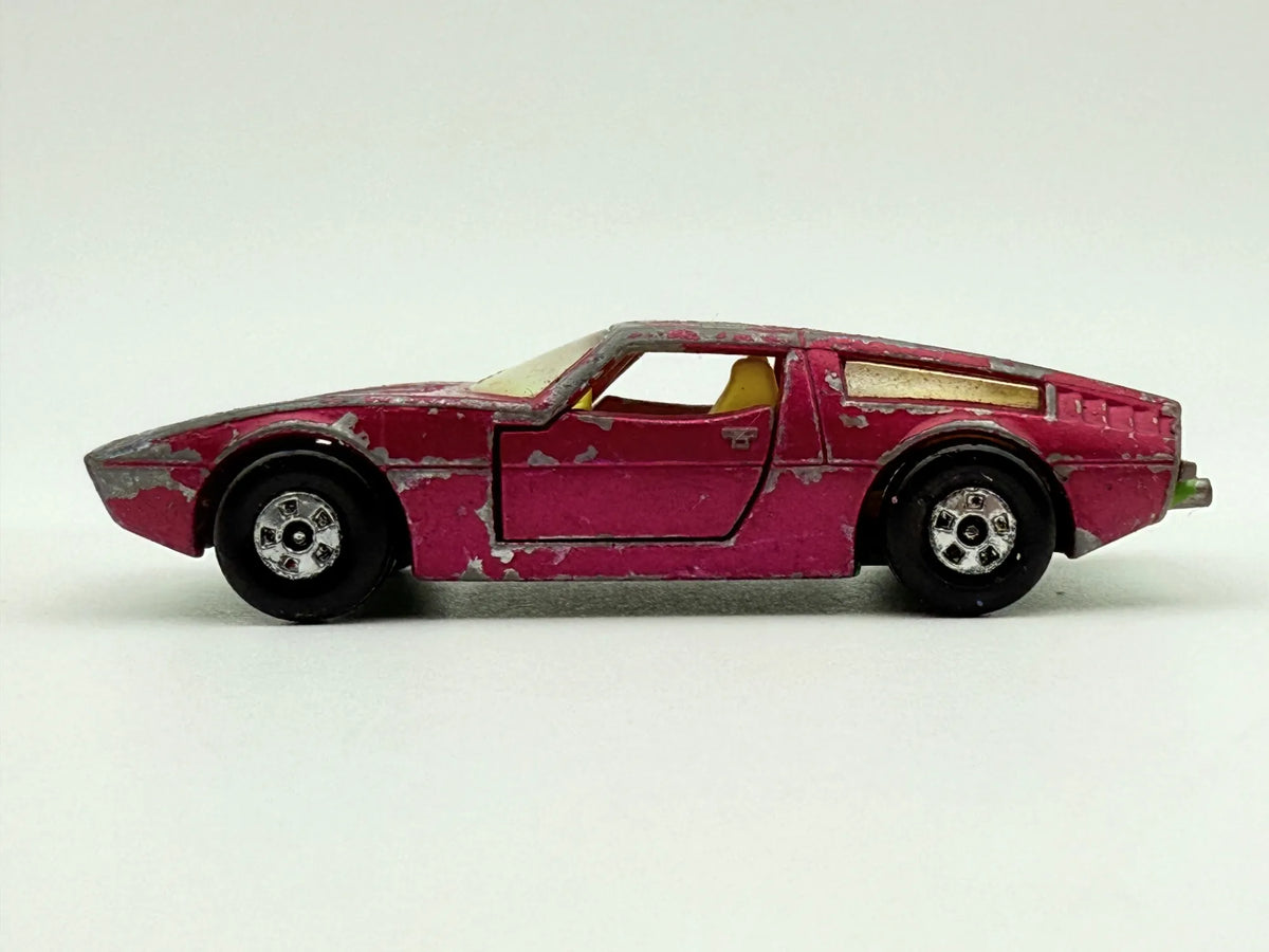 Maserati Bora Matchbox Różowy 1:60 Made in Anglia – zdjęcie 5