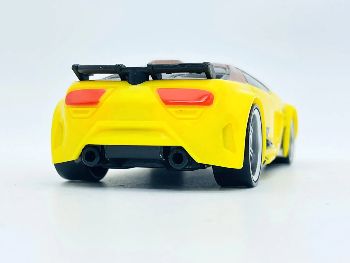 Scorcher V8192 Color Shifters Hot Wheels 2010 Żółty 1:43 – zdjęcie 5