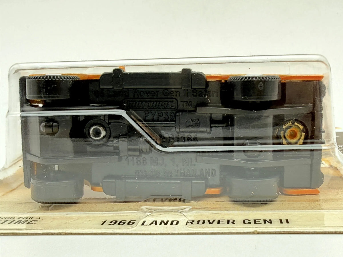 1966 LAND ROVER GEN II Matchbox 2023 Pomarańczowy 1:64 – zdjęcie 5