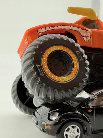 El Toro Loco Monster Jam 2019 Pomarańczowy 1:64 – zdjęcie 5