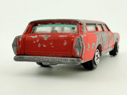 Amerykańskie Kombi Z Lat 70. Straż pożarna Zylmex Czerwony 1:74 – zdjęcie 5