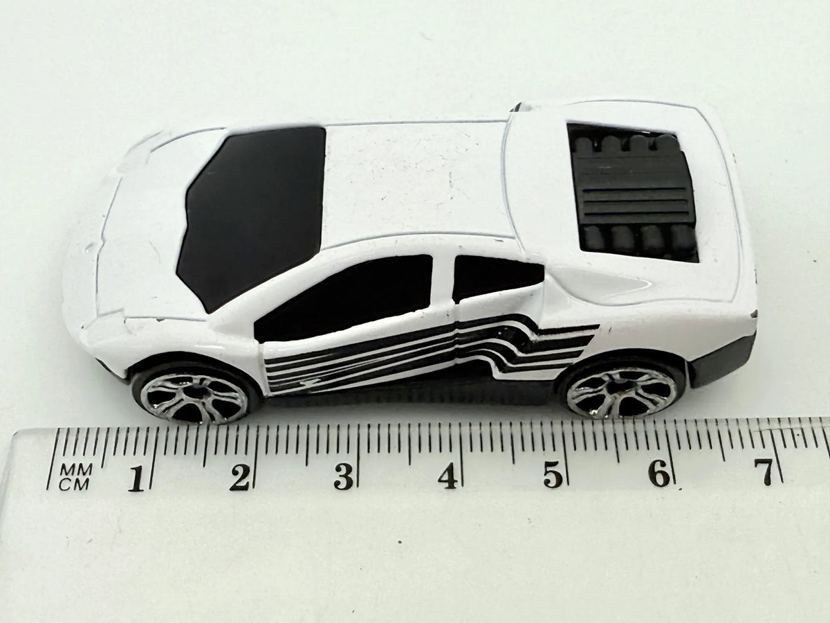 Jak Lamborghini Teamsterz Biała 1:64 – zdjęcie 5