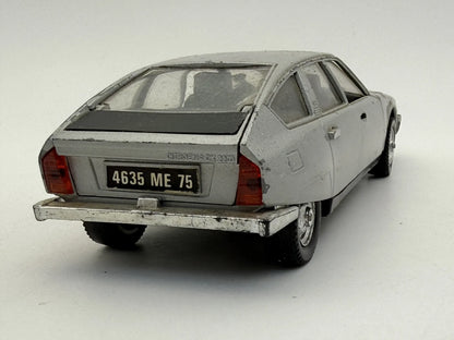 CITROËN CX 2200 Polistil 1976 Srebrny 1:22 Made in Italy – zdjęcie 5
