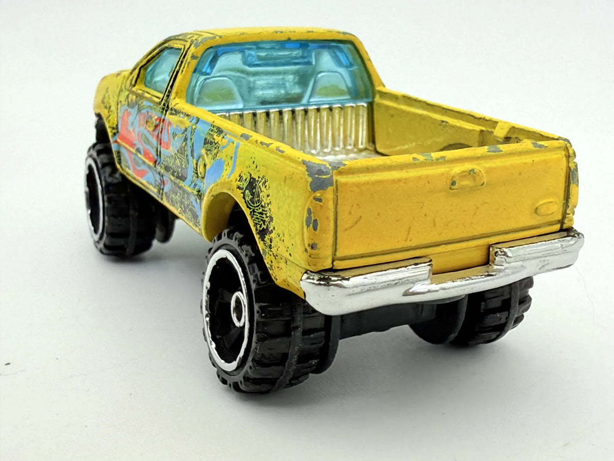 Ford F-150 Hot Wheels Żółty 1:64 – zdjęcie 5