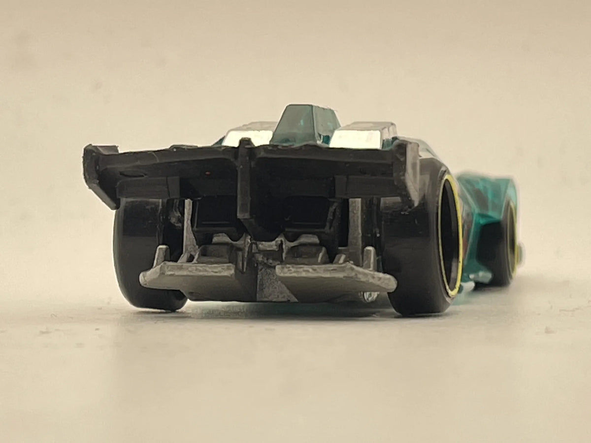 DAVANCENATOR, Hot Wheels 2020, Die cast GRX54 Zielono-Srebrny 1:64 Resoraki – zdjęcie 5