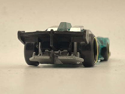 DAVANCENATOR, Hot Wheels 2020, Die cast GRX54 Zielono-Srebrny 1:64 Resoraki – zdjęcie 5