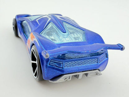 IMPAVIDO 1TM, Hot Wheels, Die cast 1185 MJ I NL, Niebieski, 1:64, Resoraki – zdjęcie 5