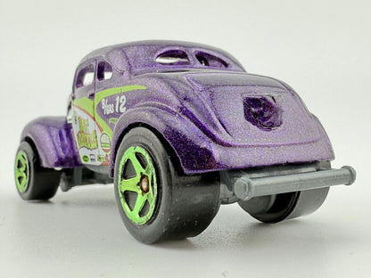 PASS'N GASSER, Hot Wheels 2007, Die cast 944, Fioletowy, 1:64, Resoraki – zdjęcie 5
