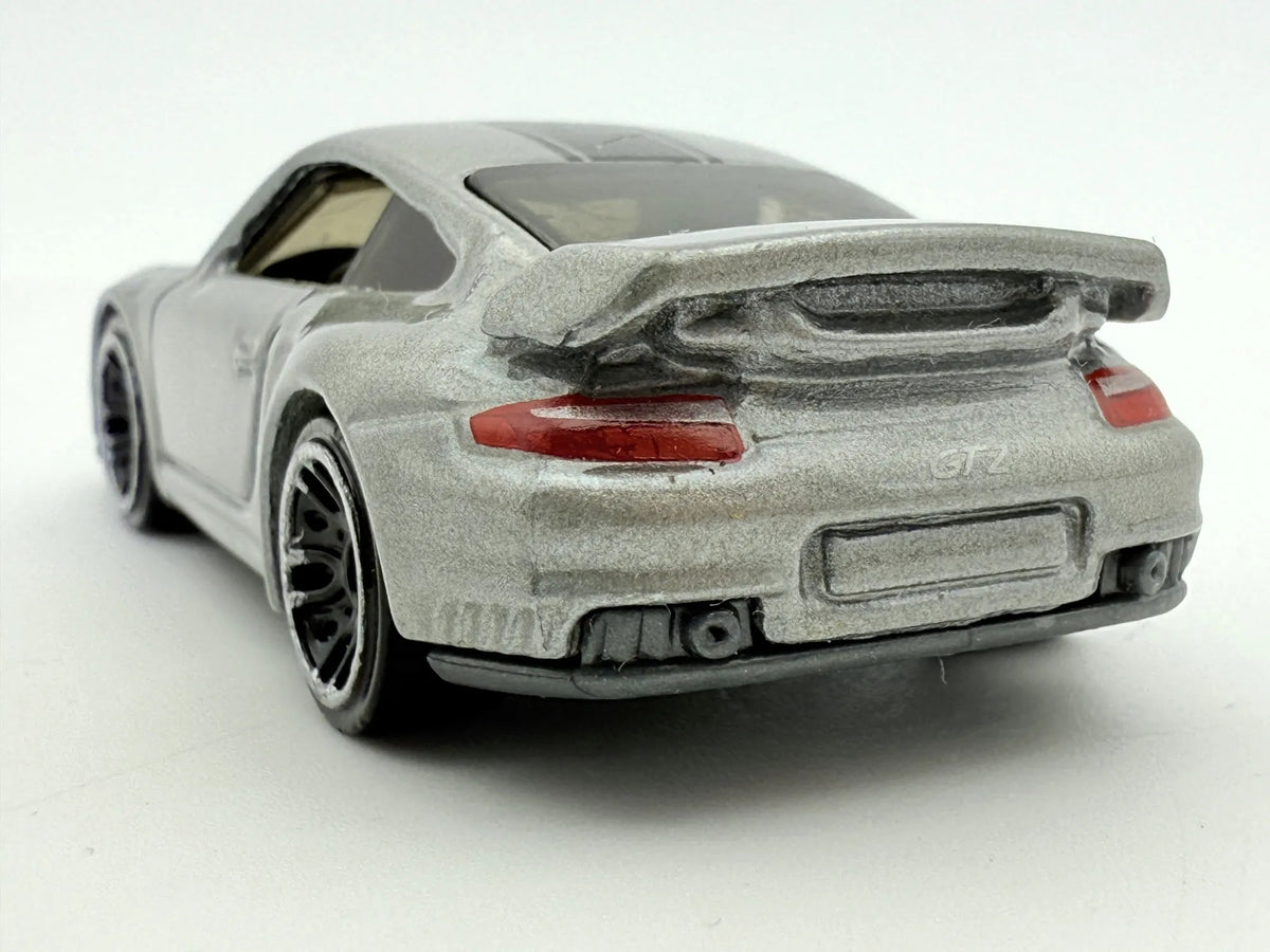 Porsche 911 Gt2 Hot Wheels Srebrny 1:64 – zdjęcie 5