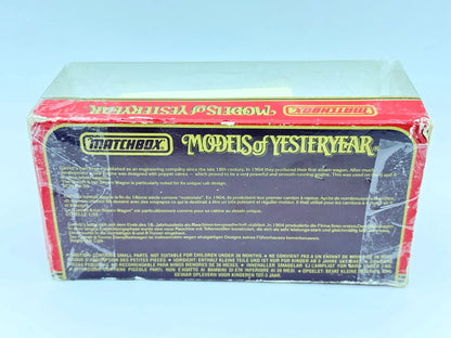 GARRETT 6 TON STEAM WAGON, Matchbox 1990, Niebieski, 1:60, Resoraki – zdjęcie 5